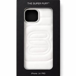 SUPER PUFF White Phone Case for iPhone 14 Pro